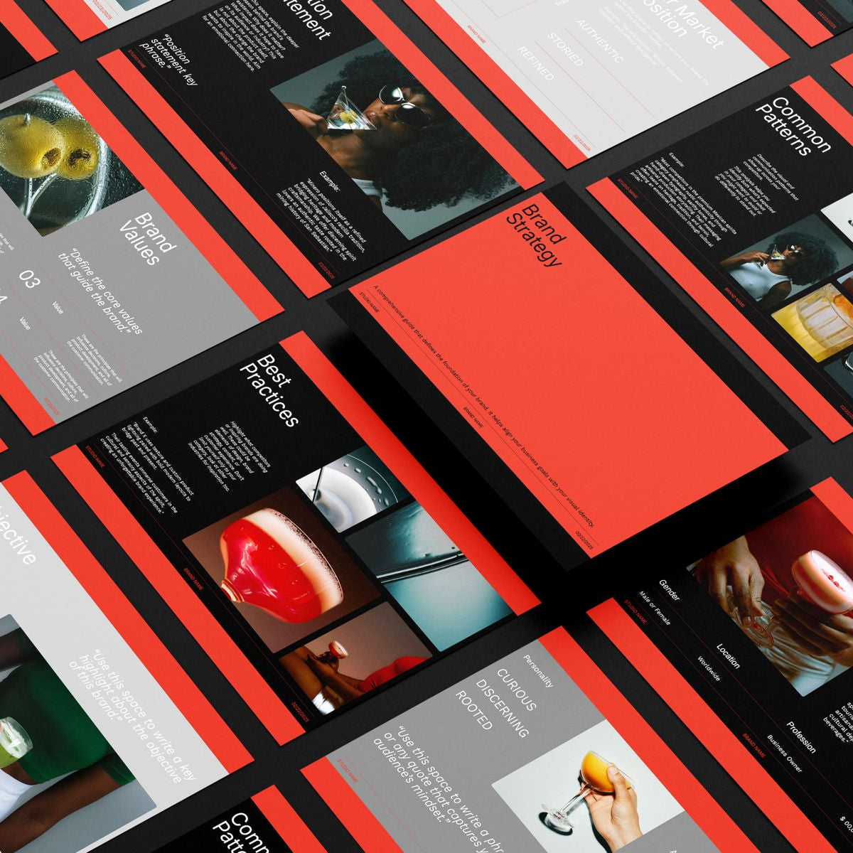 Brand Strategy Template + FREE Creative Brief