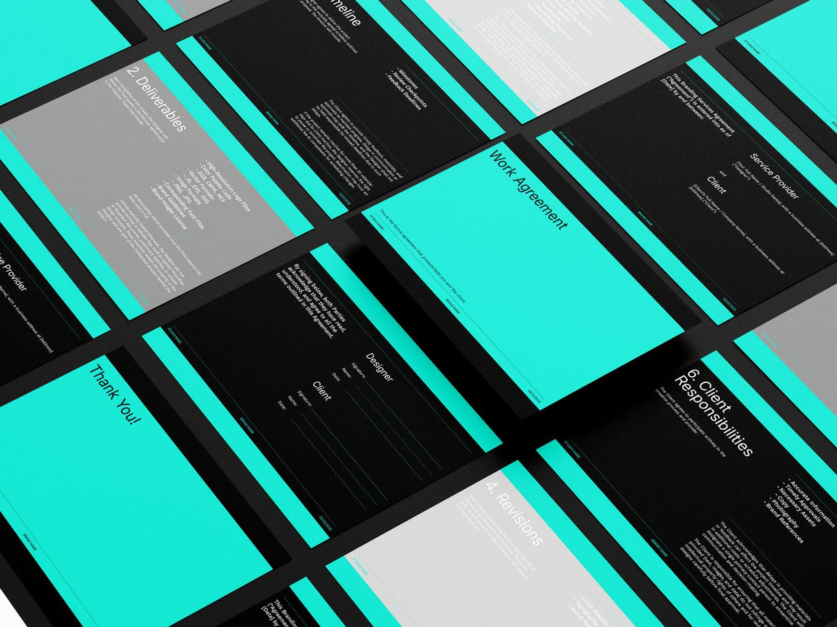 Work Agreement Template