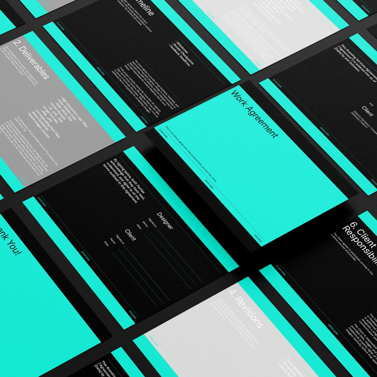 Work Agreement Template